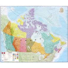 Kanada Maps International 1:4,35milj POL