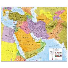 Mellanöstern Maps International 1:4,35milj POL