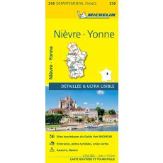 319 Nièvre, Yonne Michelin