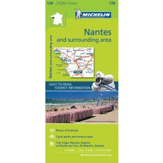 128 Nantes med omgivningar Michelin