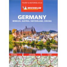 Tyskland Vägatlas Michelin 2023