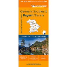 546 Sydöstra Tyskland, Bayern Michelin