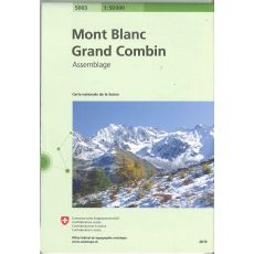 Mont Blanc Grand Combin Swisstopo