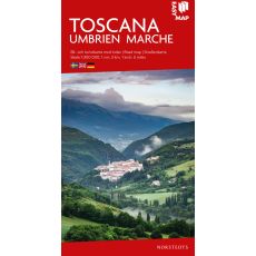 Toscana, Umbrien och Marche EasyMap