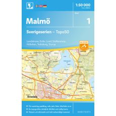 1 Malmö Sverigeserien 1:50 000