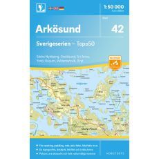 42 Arkösund Sverigeserien 1:50 000