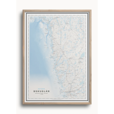 Kustkarta Bohuslän 50x70cm Dapa Maps