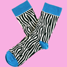 Funky Zebra Sock