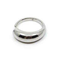 7EAST - Bagel Ring Silver