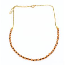 7EAST - Beads Halsband Orange