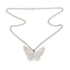 7EAST - Butterfly Halsband Silver