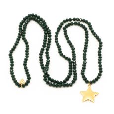Y-YOGA - Golden Soft Star Halsband Grön