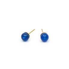 7EAST - Mini Beads Örhänge Blå