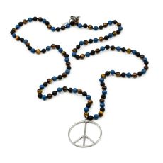 Y-YOGA - Peace Halsband Blå