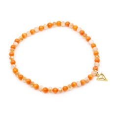 Y-YOGA - Single Beads Armband Orange