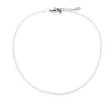 7EAST - Sparkling Halsband 40cm Rosa
