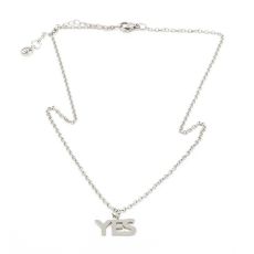 7EAST - YES Halsband Silver