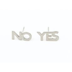 7EAST - YES or No Örhänge Silver