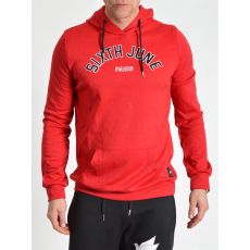 Sixth Patch Logo Hoodie Red (S)