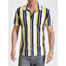 Cuba S/S Shirt Yellow (XL)
