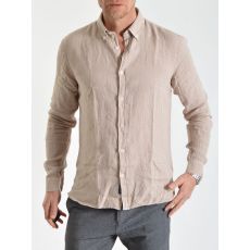 Linston Linen Shirt Sand (XL)