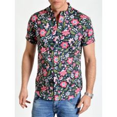 Johan Exotic S/S Pink Flowers (S)