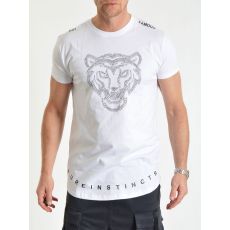 Crystal Tiger Tee White (S)