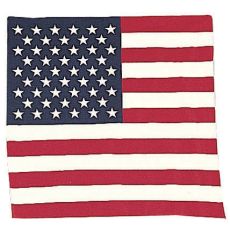 Bandana  -Snusnäsduk US flag