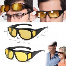 Glasögon -Nightvision -Antibländning -kan också användas ovanpå de vanliga glasögonen!
