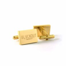 BLVACKOUT -Abu Dhabi Cufflinks -Guld