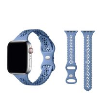 Apple Watch kompatibelt Armband SPETS BLÅ  42/44/45/49mm