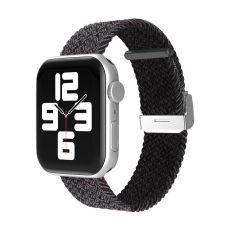 Apple Watch kompatibelt Armband Elastisk SVART METALLIC  42/44/45 mm