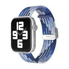 Apple Watch kompatibelt Armband Elastiskt  BLÅ/BLÅ 38/40/41mm