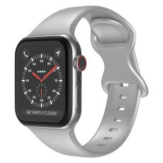 Apple Watch kompatibelt Armband Silikon GRÅ 42/44/45 mm