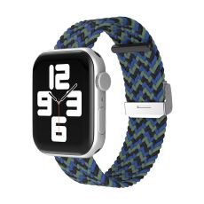 Apple Watch kompatibelt Armband ElastisktSVARTBLÅ/GRÖN38/40/41mm