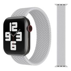 Apple Watch kompatibelt ARMBAND Elastiskt LJUSGRÅ 42/44/45 mm
