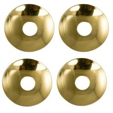 Ljusmanschetter 4-pack i guldfärgad metall för kronljus