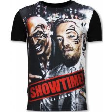 Showtime Digital Rhinestone - Herr T-Shirt Svart