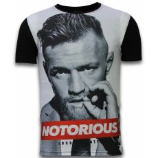 Notorious Rhinestone - Herr T-Shirt Svart
