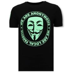 T-Shirt - We Are Anonymous - Svart