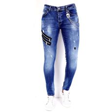 Slimmade Jeans Herr - Bla