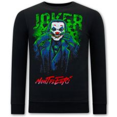 SweaT-Shirt For Men Joker Svart