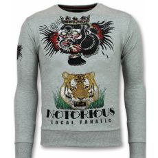 Conor Notorious Tattoo Sweater - Grå