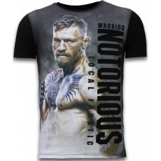 Conor Notorious Fighter Digital T-Shirt - Svart