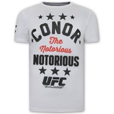 The Notorious Conor PrinT-Shirt Herr UFC - Vit
