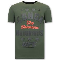 The Notorious Conor PrinT-Shirt Men -UFC - Grön