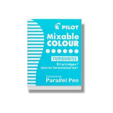 Patron Pilot Parallel Pen Mixable Colour IC-P3-S6-TQ till Pilot Parallel pen Ljusblå/Turkos 6/ask