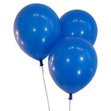 Latexballonger i Mörk Blå. 10 pack