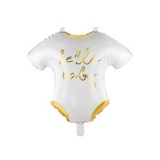 Folie ballong Baby romper - Hello Baby, 51x45 cm Dop