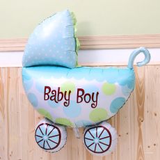 Barnvagn Baby Boy - Baby Shower Folieballong